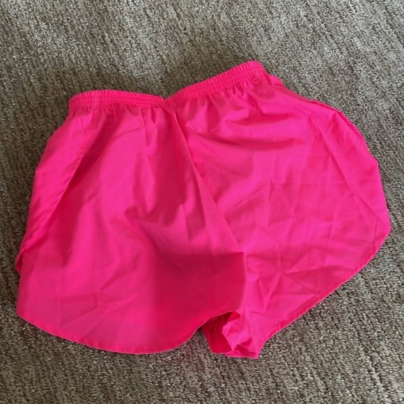 Hot Pink Women’s Boa Running Shorts - Picture 2 of 4